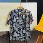 Cuban Collar Drop Shoulder Shirt - Image 2