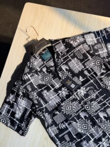 Cuban Collar Drop Shoulder Shirt