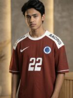 Maroon- Drop Shoulder T-Shirt