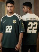 Green- Drop Shoulder T-Shirt - Image 2