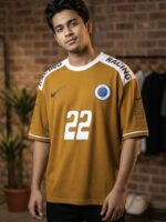 Cream- Drop Shoulder T-Shirt