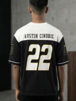 Black- Drop Shoulder T-Shirt - Image 2