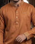 Premium - Brown Color panjabi - Image 2